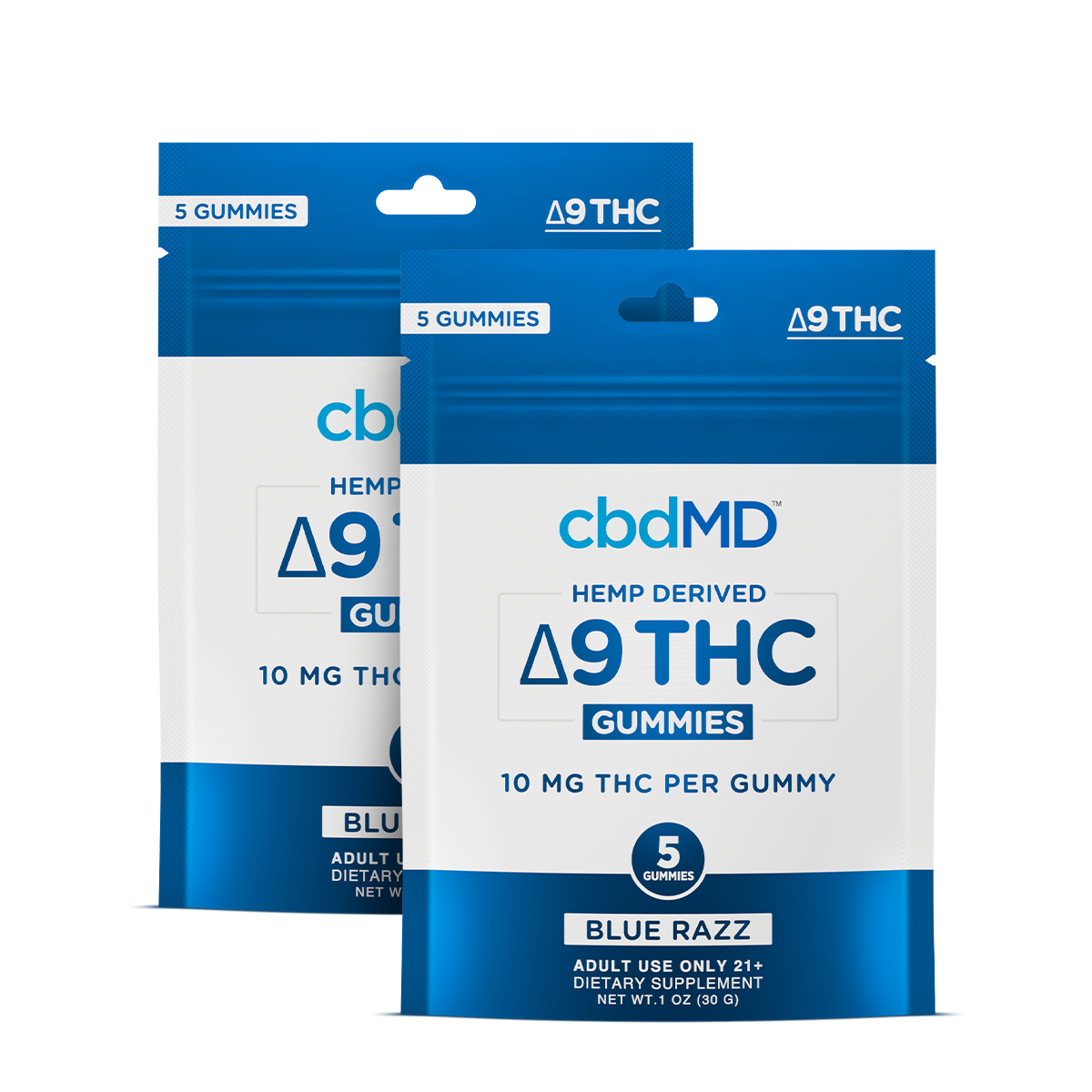 cbdMD Delta-9 THC Gummies 5 Count